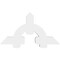 Ekena Millwork Ericson Architectural Grade PVC Gable Bracket, 48"W x 26"H x 4"D x 6"F, 13/12 Pitch GBP048X26X0406ERI00 - alternate 4